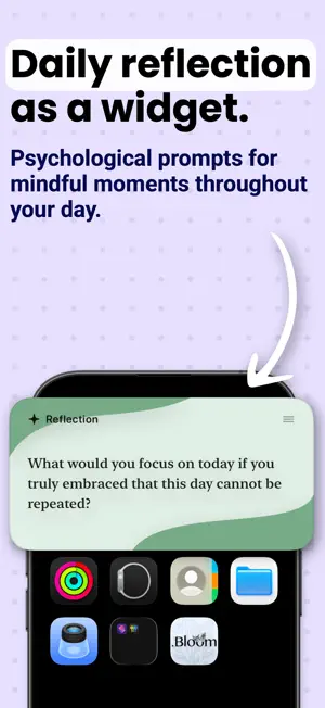 Daily Self Reflection: Bloom screenshot 2