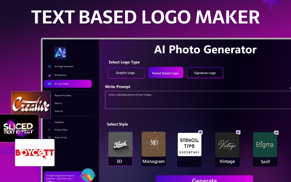 #2. AI Image Generator & Art Photo (macOS) Ved: Arslan Ahmad