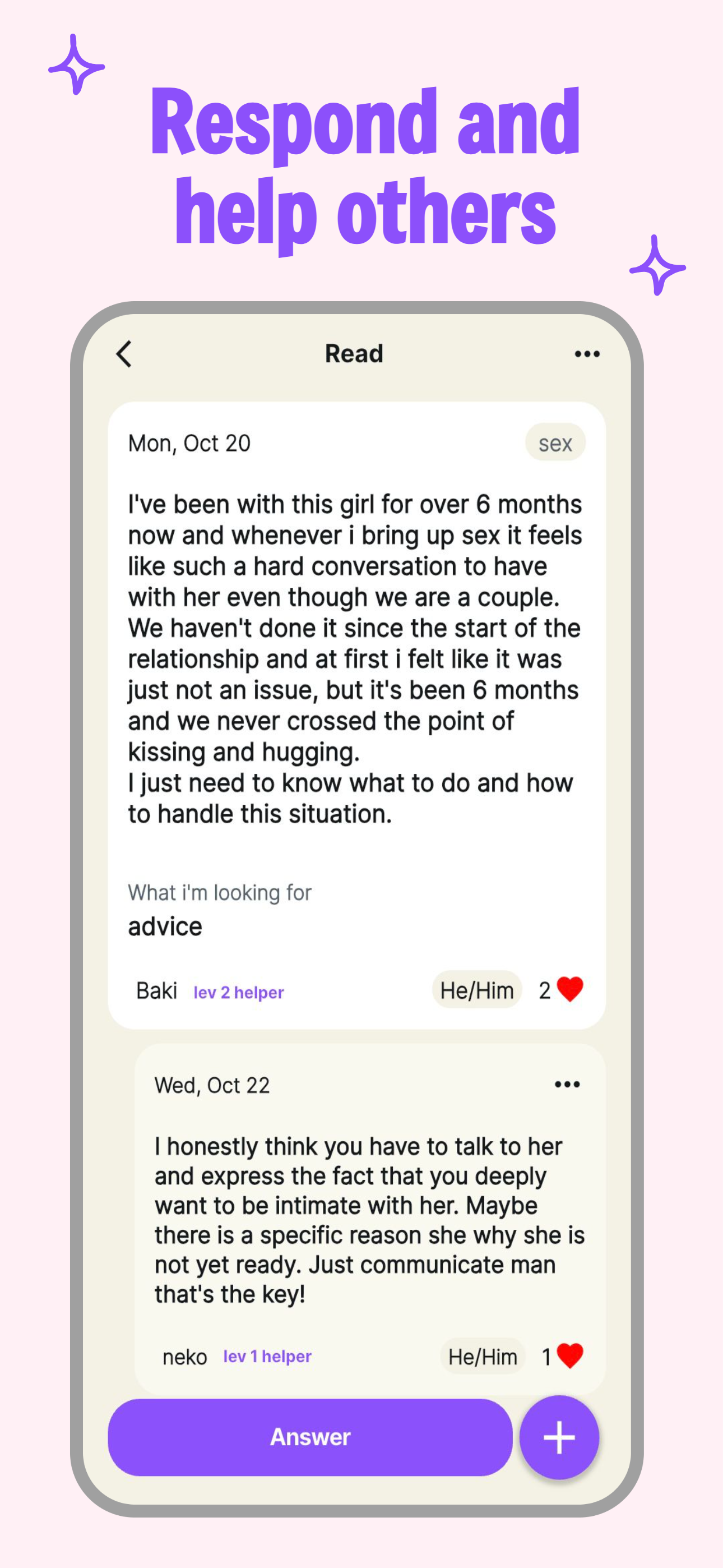 loveHaven-Anoymous love advice