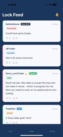 Lock.Trade - Daily Discipline screenshot