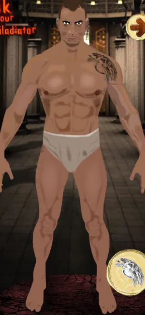 Gladiator Dressup Game screenshot 1