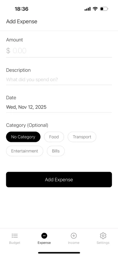 Simply Income Expense screenshot 2