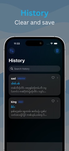 PL Dictionary iPhone screenshot