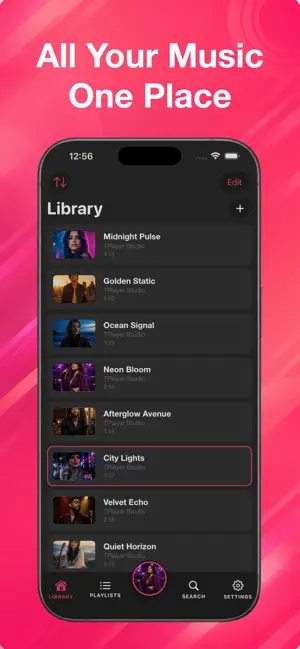 Audiby AI Offline Music Player screenshot 1