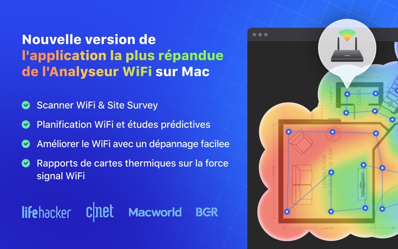Screenshot #1 pour NetSpot: WiFi Analyzer
