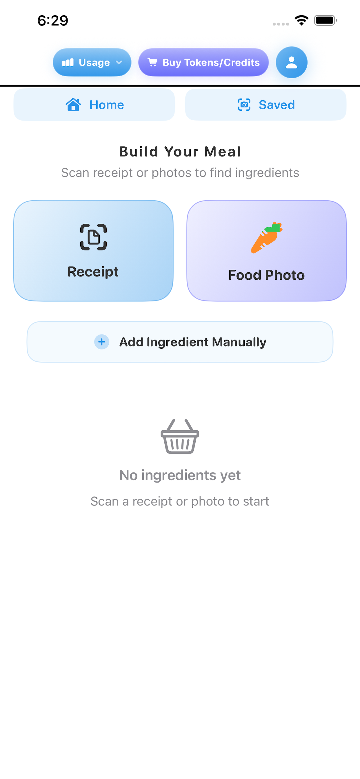 Snap to Recipes