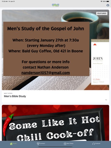 Blowing Rock First Baptist app screenshot 3
