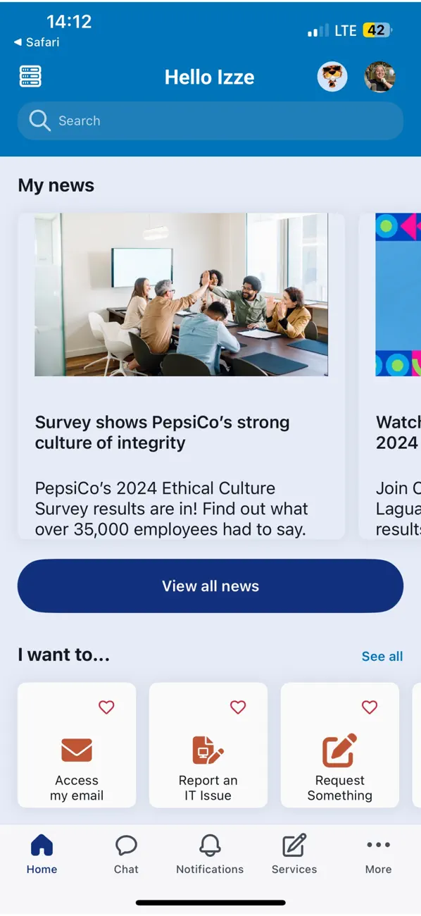 Screenshot #1 pour mypepsico