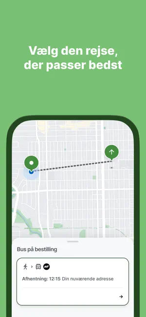 Bestil bus screenshot 2