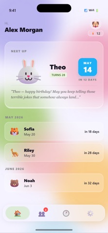 Birthly - Never Forget Screenshot 2 of 7