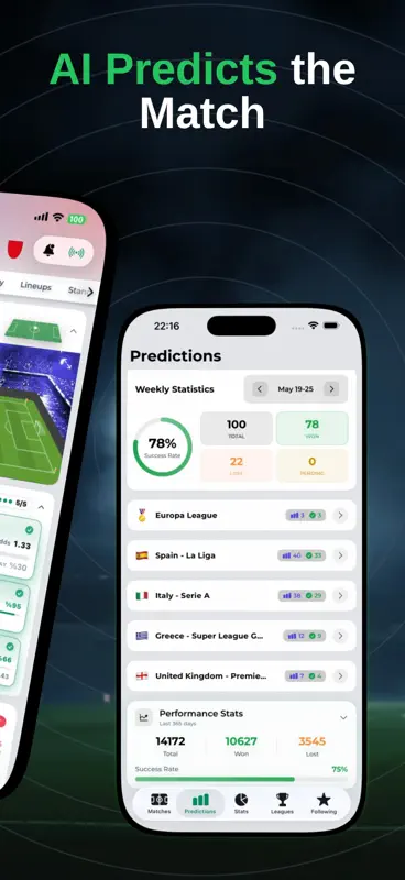 ScoreLab: Soccer Predictions screenshot 2 of 10