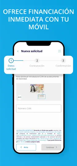 Captura de pantalla de App Captación CaixaBank PC en iPhone 5