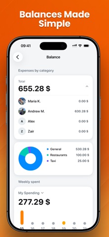 Wandersplit: Split bills Screenshot 6 of 7