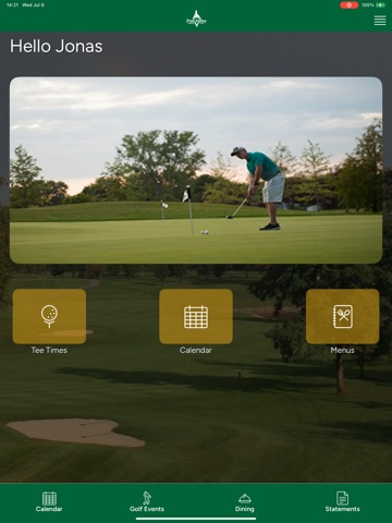 Pine Valley Country Club FW iPad screenshot