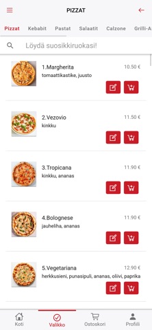Pizzeria Milano screenshot