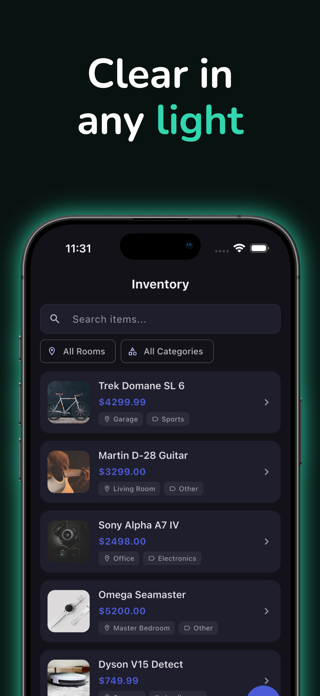 Home Inventory Tracker - Honvy Screenshot 6 of 6
