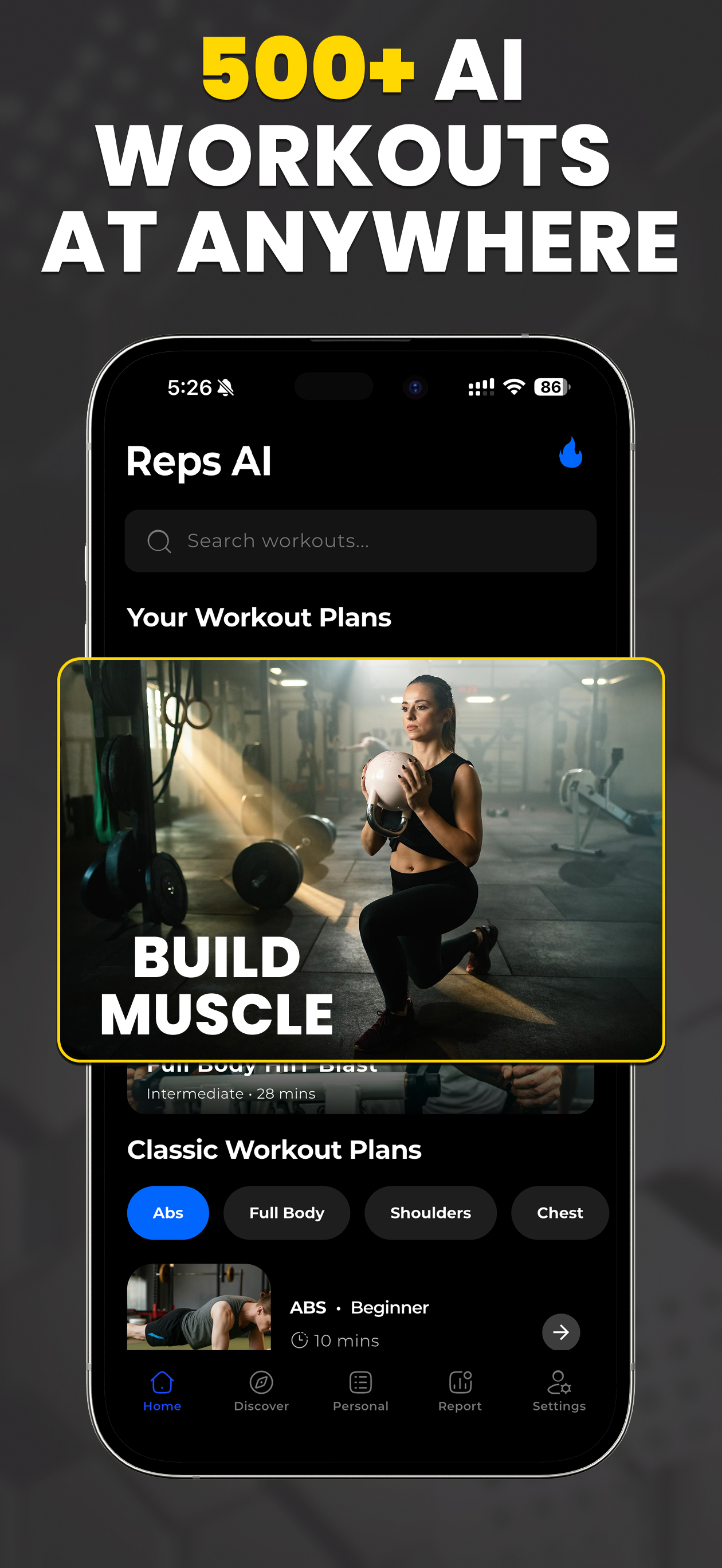 Reps AI — Best Workout Trainer