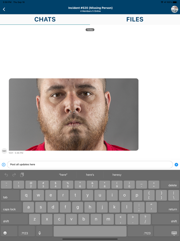 Live Alarm iPad screenshot 3 - Navigation app