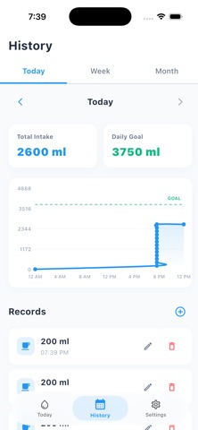 Habi Habit Tracker iPhone screenshot