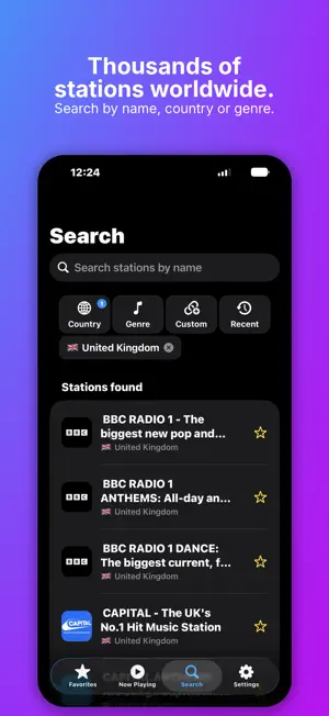 Ridio: FM Radio for the Car screenshot 4