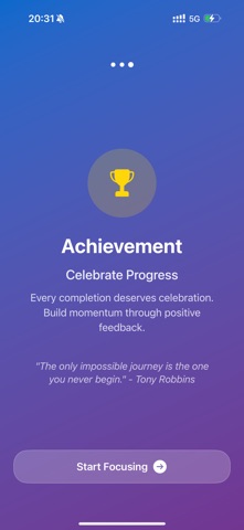 Focus: One Goal at a Time Screenshot 3 of 6
