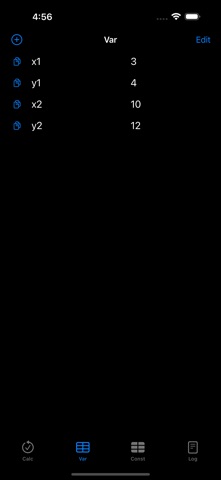 iCalcline iPhone screenshot
