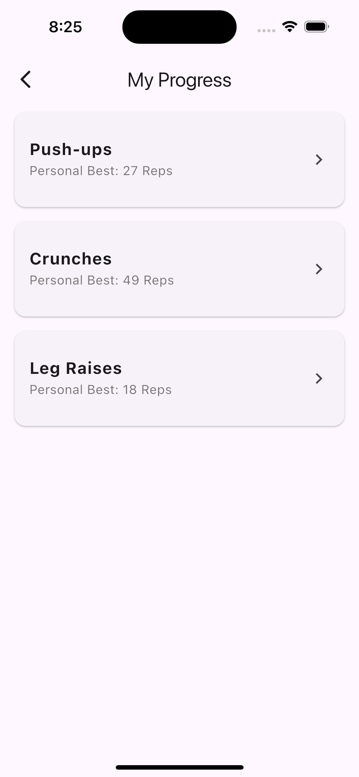 Avo Home Workout screenshot 4