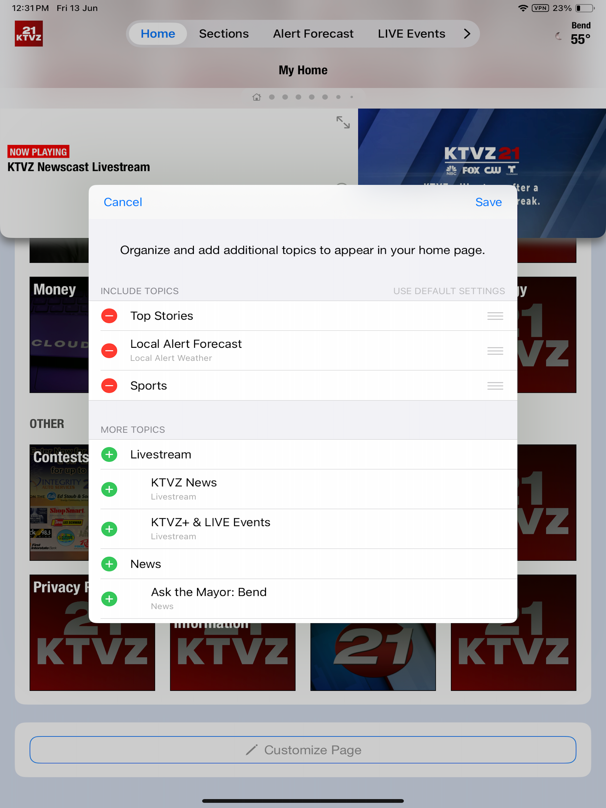 KTVZ 21 Bend, Central OR News