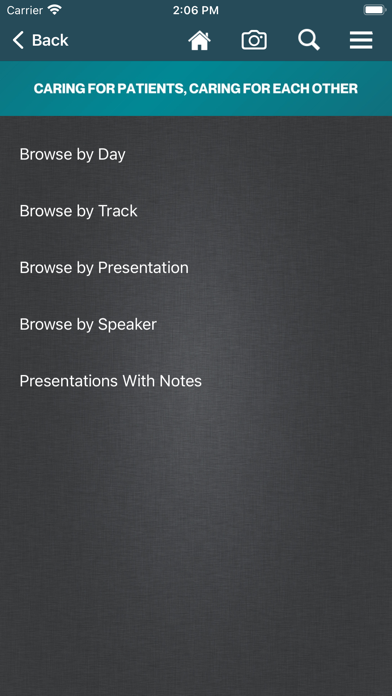 ABA Annual Meetings Screenshot