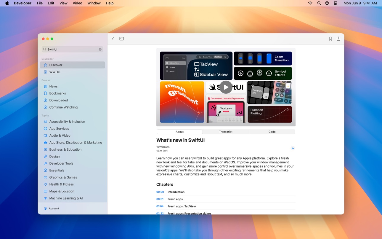 Apple Developer screenshot 5