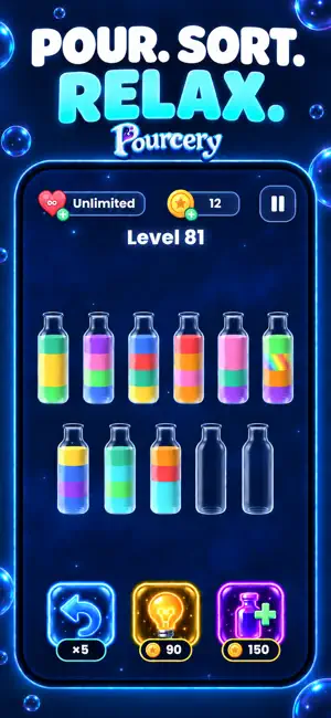 Pourcery: Water Sort Puzzle screenshot 1