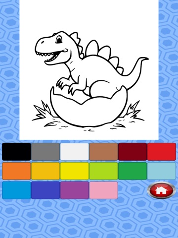 Easy and fun Coloring Book iPad screenshot