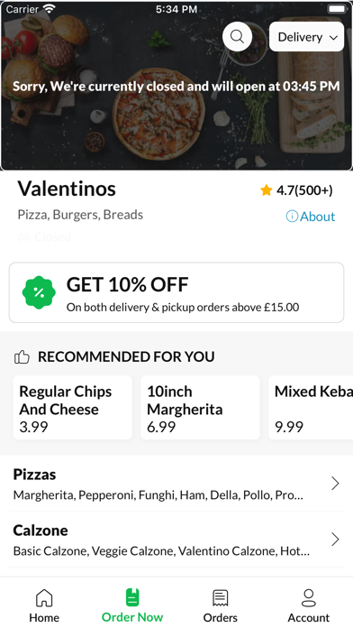 Valentinos Chesterfield. Screenshot