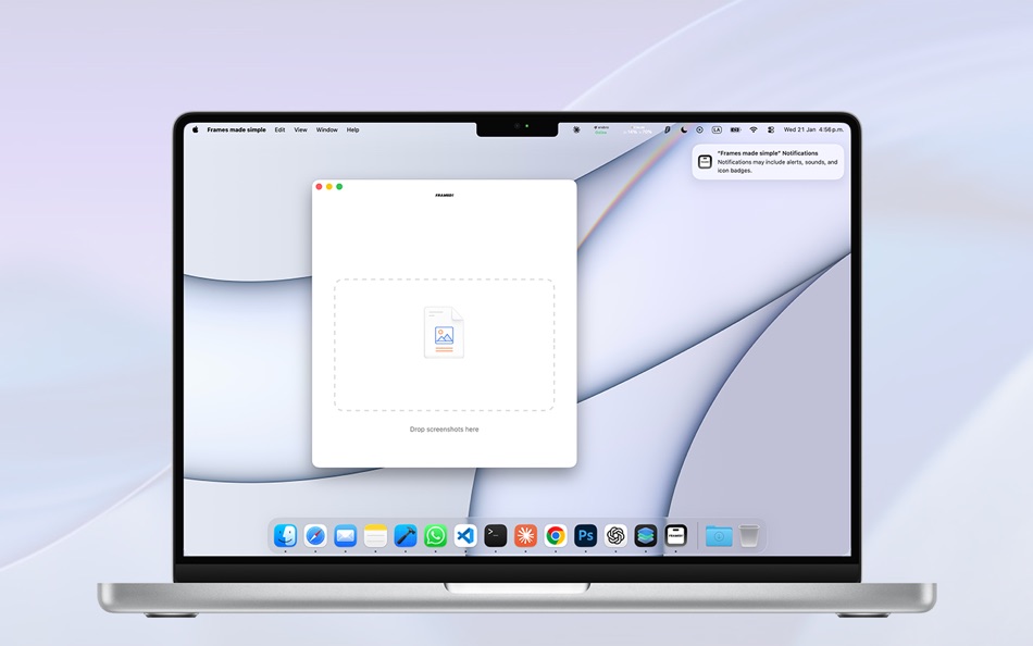 #1. Frames made simple (macOS) Göre: Humberto Prado Ballesteros