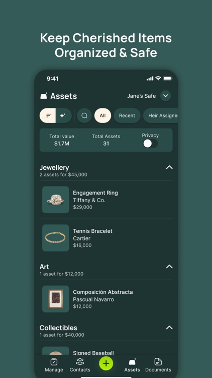 Trusty—the estate app