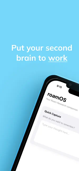 roamOS screenshot 1