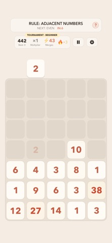 Numeris Cascade: Number Puzzle Screenshot 2 of 4