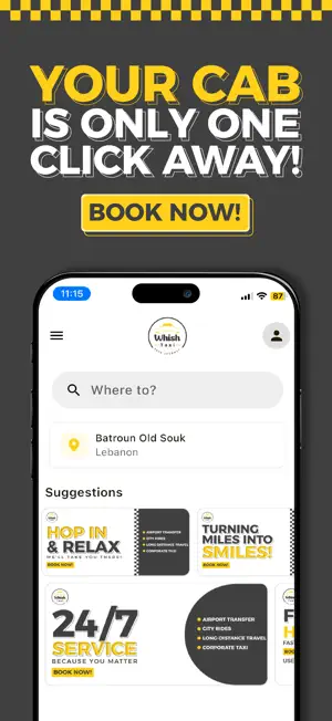 Whish Taxi screenshot 2
