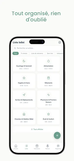 Nidoo - Liste de Naissance screenshot 2