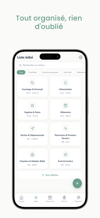 Nidoo - Liste de Naissance Screenshot 2 of 5