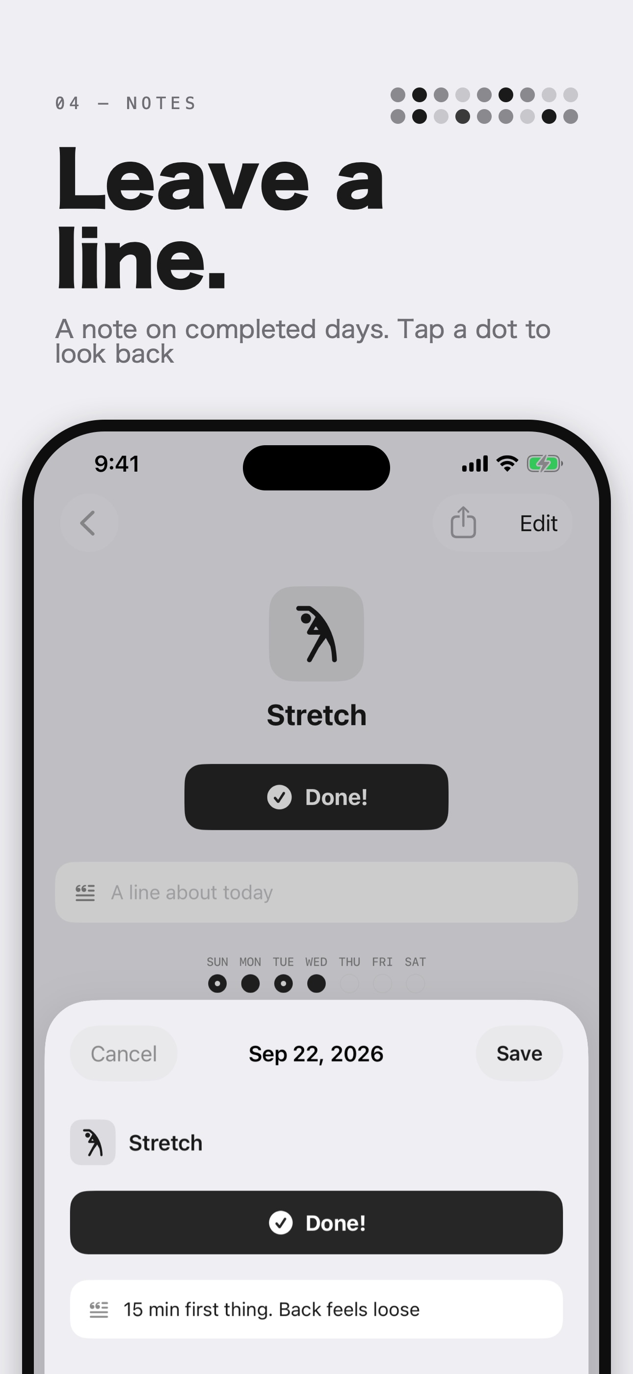 Screenshot 4 of HabitPanel: Habit Tracker