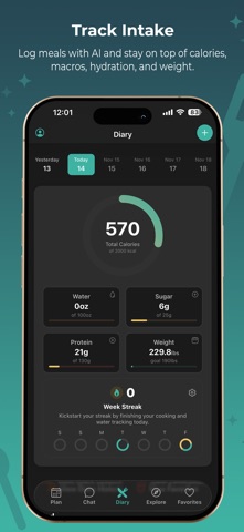 Zipline – AI Nutrition screenshot