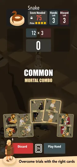 Скриншот Messiah's Deck на iPhone 2