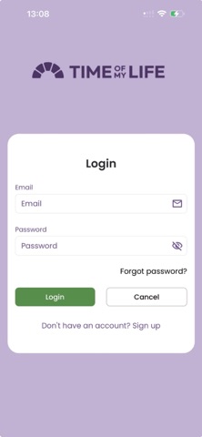 Time Of My Life App screenshot