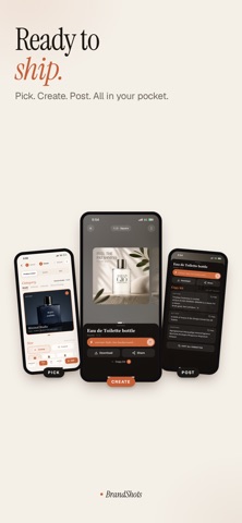 BrandShots: AI Product Photos iPhone screenshot
