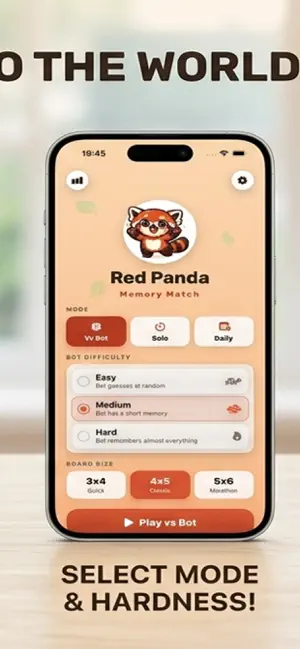 Red Panda Memory screenshot 2