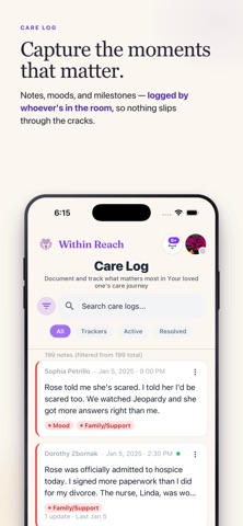 WithinReach.care screenshot