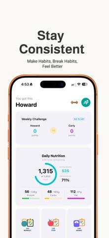 Chisel: Workout & Meal Tracker screenshot