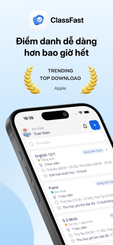 Điểm Danh Lớp Học – ClassFast screenshot
