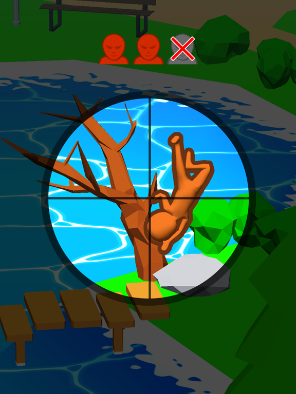 Camo Sniper iPad screenshot 2 - Games app